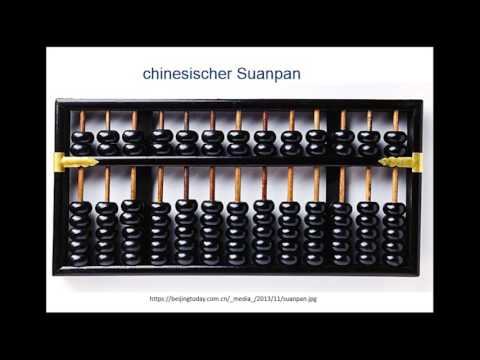 Taschenrechner mal anders - Der Abakus 1/3 - Wissenswertes und Zahldarstellung