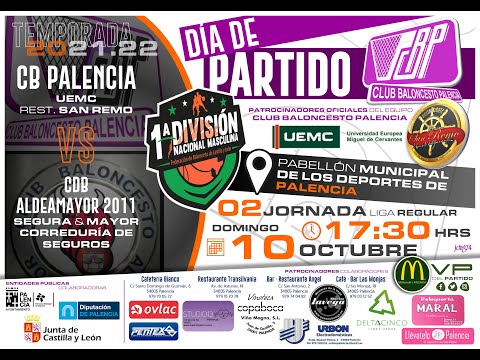 Jornada 2 - 1ªDIV MASC FBCYL CB PALENCIA UEMC RESTAURANTE SAN REMO - CDB ALDEAMAYOR 2011