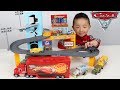 Calvin Building The Piston Cup Motorized Garage CKN