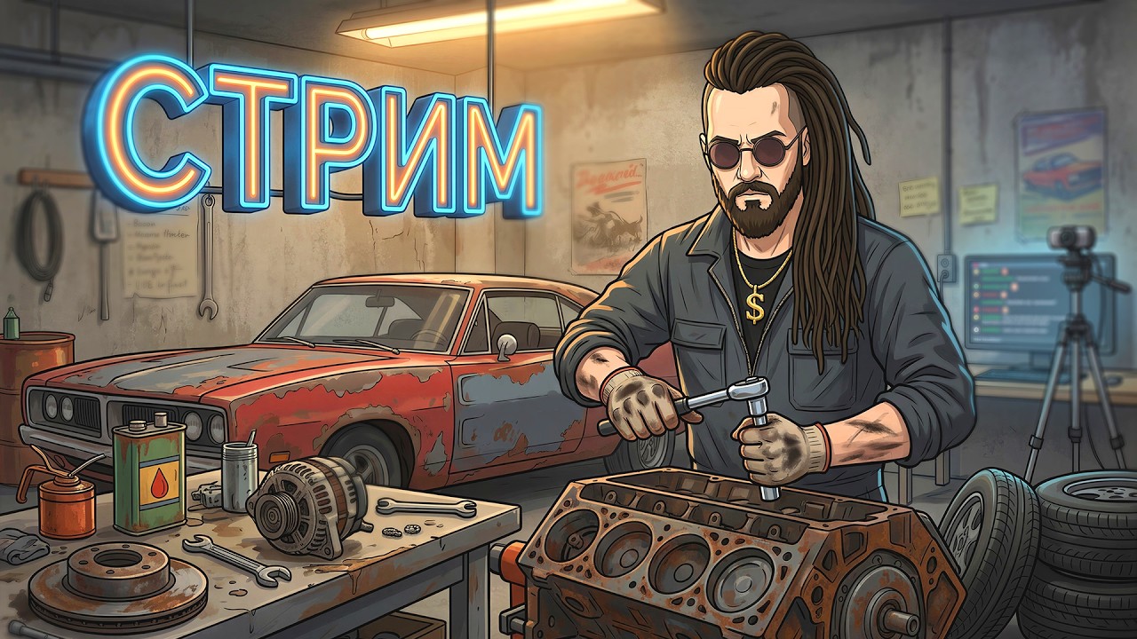 РЕМОНТИРУЮ МАШИНЫ НА СТРИМЕ! - ШИМОРО В ДЕЛЕ! - Cheap Car Reapair И НЕ ТОЛЬКО
