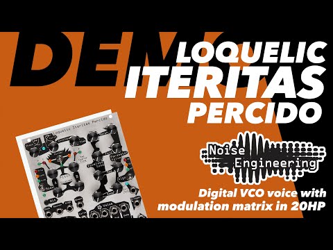 Noise Engineering Loquelic Iteritas Percido Wavetable Oscillator Module (silver) image 2