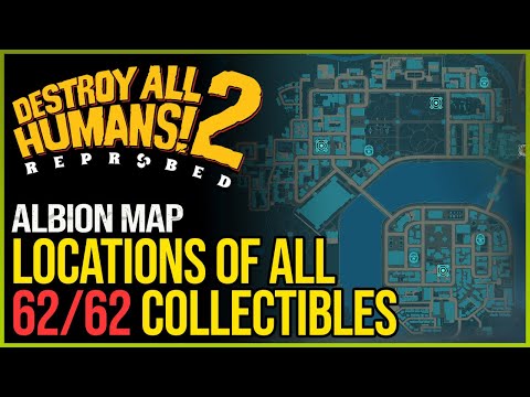 All Albion Collectibles Destroy All Humans 2 Reprobed