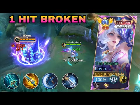 TOP 1 GLOBAL LAYLA BEST 1 HIT BUILD 2026! THIS BRUTAL INSANE BUILD IS TOTALLY BROKEN!!!