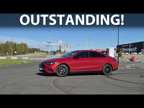 Mercedes-Benz CLA 350 4Matic Range test