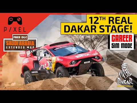 I WON the DAKAR 2020! Complete 12th and Final Stage (34 minutes) | SIM MODE