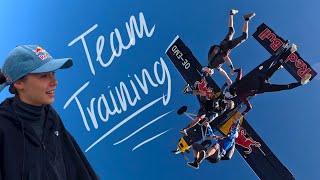Red Bull Skydivers Team Training