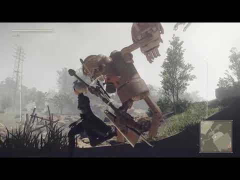 Nier Automata Walkthrough Part 11 [ Desert Rose ]