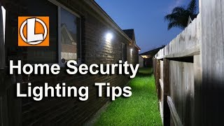 Home Security Lighting Tips