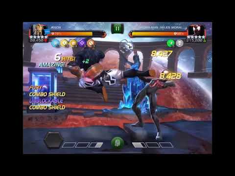 Ægon vs Ex. Spider-Man Mike Morales Labyrinth of Legends One-shot