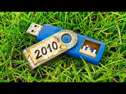 I Found my Minecraft USB from 16 years ago...
