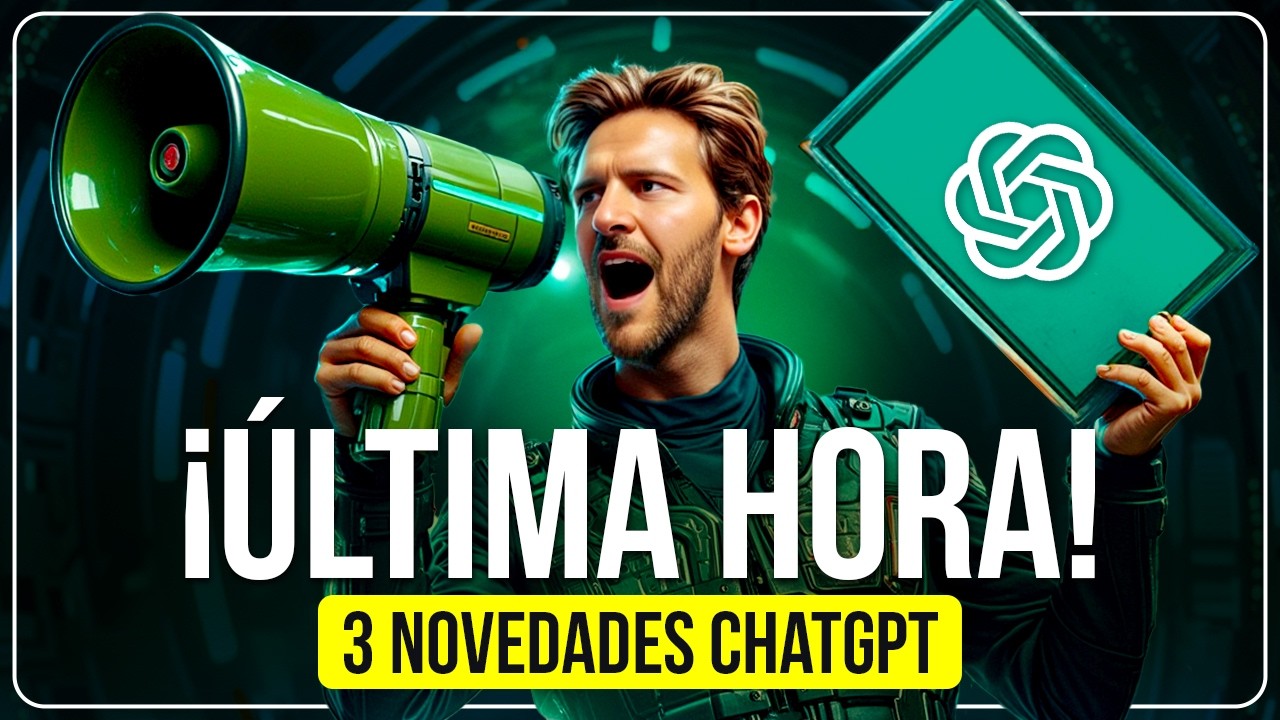 GENERADOR DE PROMPTS para ChatGPT… ¡Y una novedad pendiente de hace 2 años! 🤯 3 NOVEDADES CHATGPT