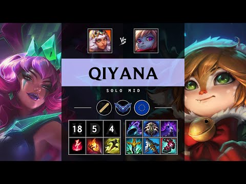 Qiyana Mid vs Poppy - EUW Diamond Patch 25.19