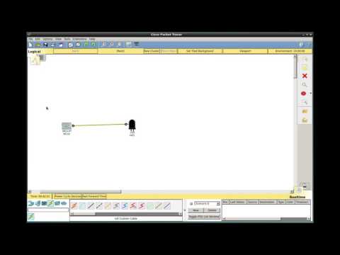 How to program "Hello World" with Packet Tracer 7 and Internet of things