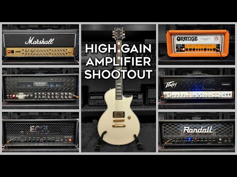 HIGH-GAIN Amplifier Shootout! (Mesa, Marshall, Orange, Peavey, ENGL & Randall)