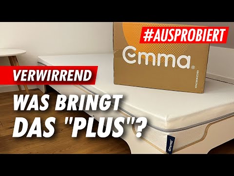 Wofür steht das „PLUS“? 🔴 Emma 25 Hybrid PLUS 🔴 Emma One Federkern PLUS 🔴 Emma One Schaum PLUS