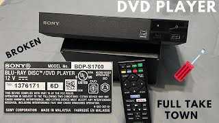Sony DVD Player BDP-S1700 Full Disassembly & Reassembly
