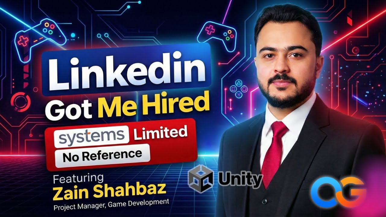 This LinkedIn Profile Got Him into Systems Limited | Manager Game Development  | Zain Shahbaz