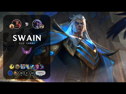 Swain Carry vs Kai'Sa - EUW Master Patch 13.18