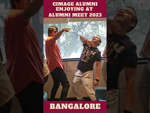 CIMAGE Alumni Enjoying at Alumni Meet 2023 in Bangalore