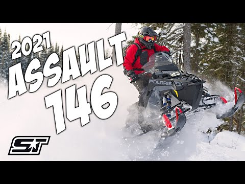 2021 Polaris 850 Switchback Assault 146 Snowmobile Review