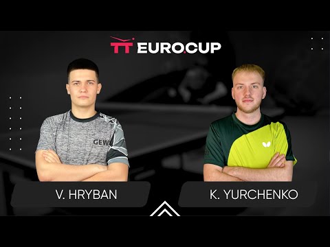 16:30 Vadym Hryban - Kiril Yurchenko 17.02.2025 TT Euro.Cup Ukraine Elite TABLE 4