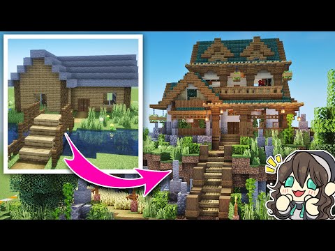 Transforming SmallishBeans' Minecraft House!