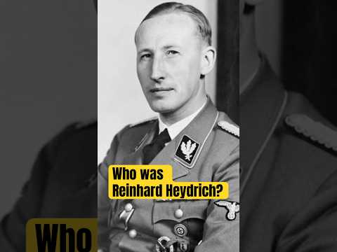 Who was Reinhard HEYDRICH? The BUTCHER of PRAGUE #shorts #history