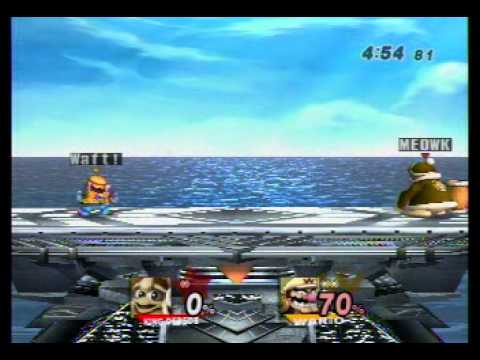 AZPRD10 Brawl: Wafty(Wario) vs Meow K(Dedede)