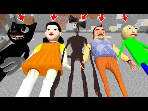 KORKUTUCU KARAKTERLERİN MEZARINI BULDUM 😱 - Minecraft