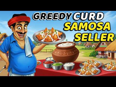 Greedy Samosa Seller | Moral Stories in English | Life Lesson | Learn English | Bedtime Stories |