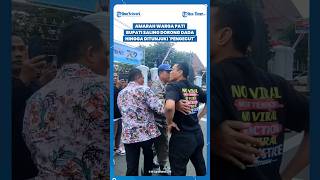 Download lagu BERANINYA WARGA INI, DORONG PLT SEKDA PATI PAKAI DADA HINGGA TUNJUKI DAN TERIAK 'PENGECUT' mp3