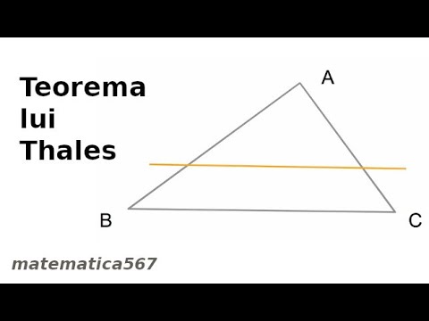 Teorema lui Thales