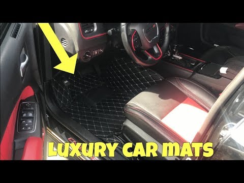 LUXURY CAR-MATS IN DODGE CHARGER.