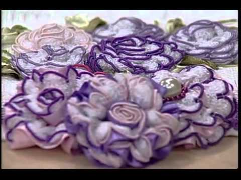 Flores Bordadas com Valéria Soares - Vitrine do Artesanato na TV