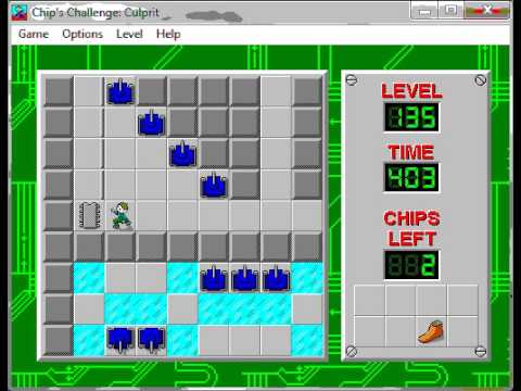 CCLP1 level 135 solution - 378 seconds