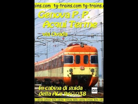 Genova Principe-Acqui Terme in cabina di guida della ALe 801/940, cap. 1