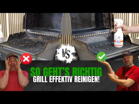 How to clean a gas grill? 5 steps: This is the only video you need to watch!