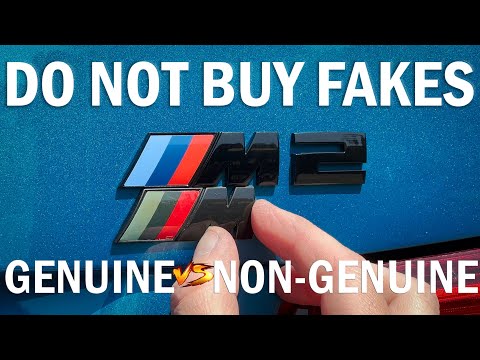 Don't buy fake badges! Replacing faded black M2 badge with genuine G42 badge | 4K