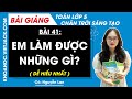 Toán lớp 5 Bài 41: Em làm được những gì