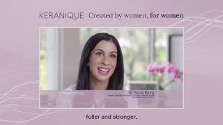 DERMATOLOGIST gives SOLUTION for HAIR LOSS and THINNING HAIR | Keranique
