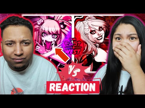 Junko Enoshima vs Harley Quinn - *Rap Battle* | Couple Reacts