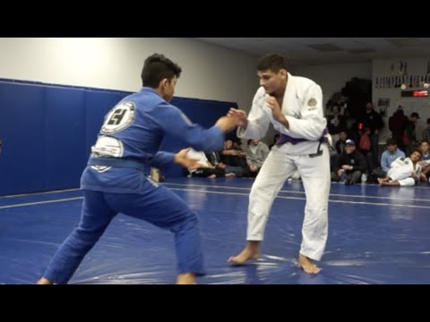 Blue Belt Andy Murasaki Vs Purple Belt Jonnatas Gracie