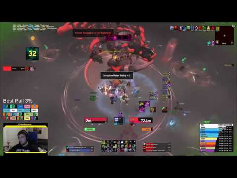 Raiding Rainbows Vs. Mythic Xavius (Unholy Death Knight - Trixie PoV) US 36th