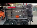 bjs 2020 lawn care trailer set up with equipment defender u0026 ballard gear