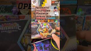 The Pokémon Prismatic Evolution Surprise Box is INSANE