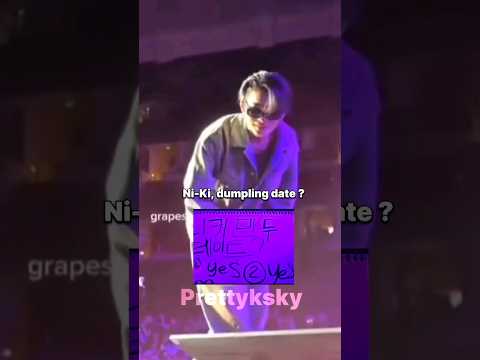 Ni-Ki and Sunghoon's reaction to these engene's banner#enhypen #ni_ki #sunghoon #engene #prettyksky