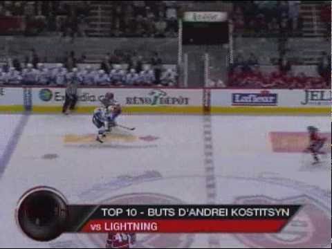 Top 10 Andrei Kostitsyn Goals (October 26 2010)