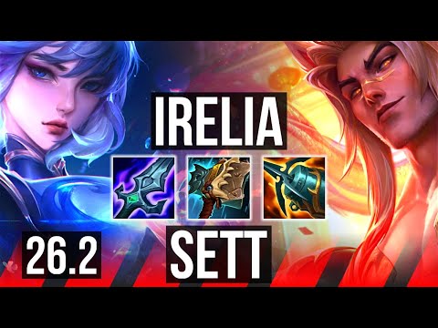 IRELIA vs SETT (TOP) | EUW Master | 26.2