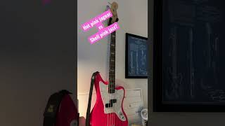 Video thumbnail for Fender Mark Hoppus Jaguar vs Jazz: Which Is Your Favorite? #markhoppus #fender #bassguitar by Reuben Rock