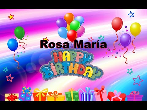 Mañanitas Para Rosa María